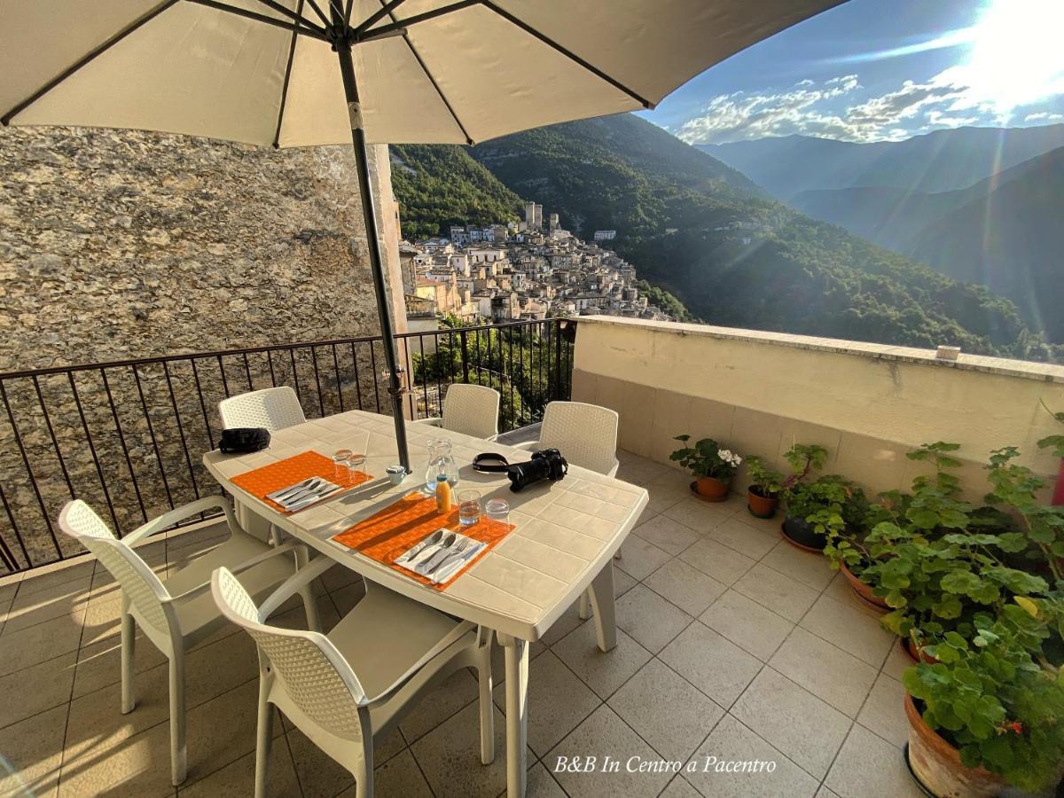 B&B In Centro A Pacentro Exteriér fotografie