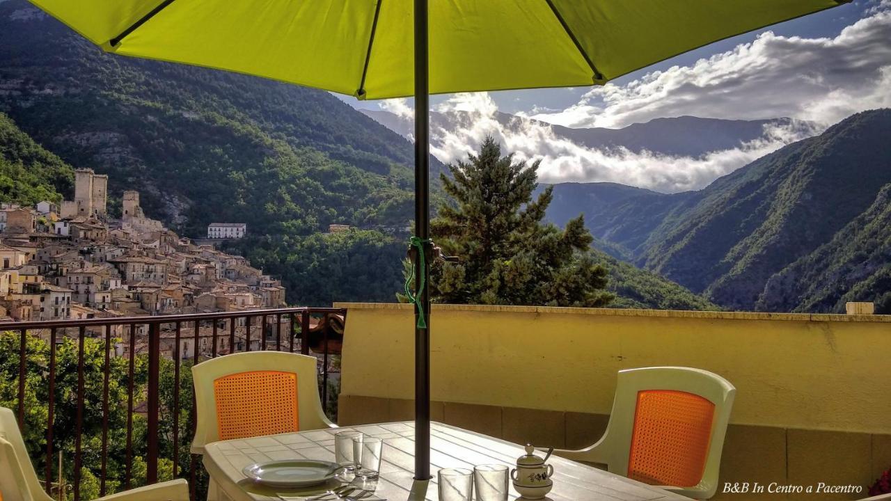 B&B In Centro A Pacentro Exteriér fotografie